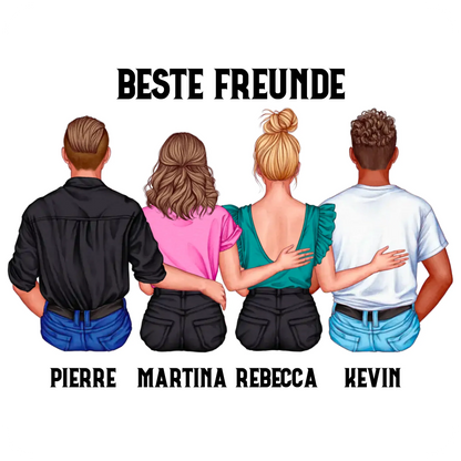 Paar-Designer: 1-4 Figuren (mw/mm/ww) • mehrere Artikel • ’Statement-Collection’ • Wunschtext • personalisierte