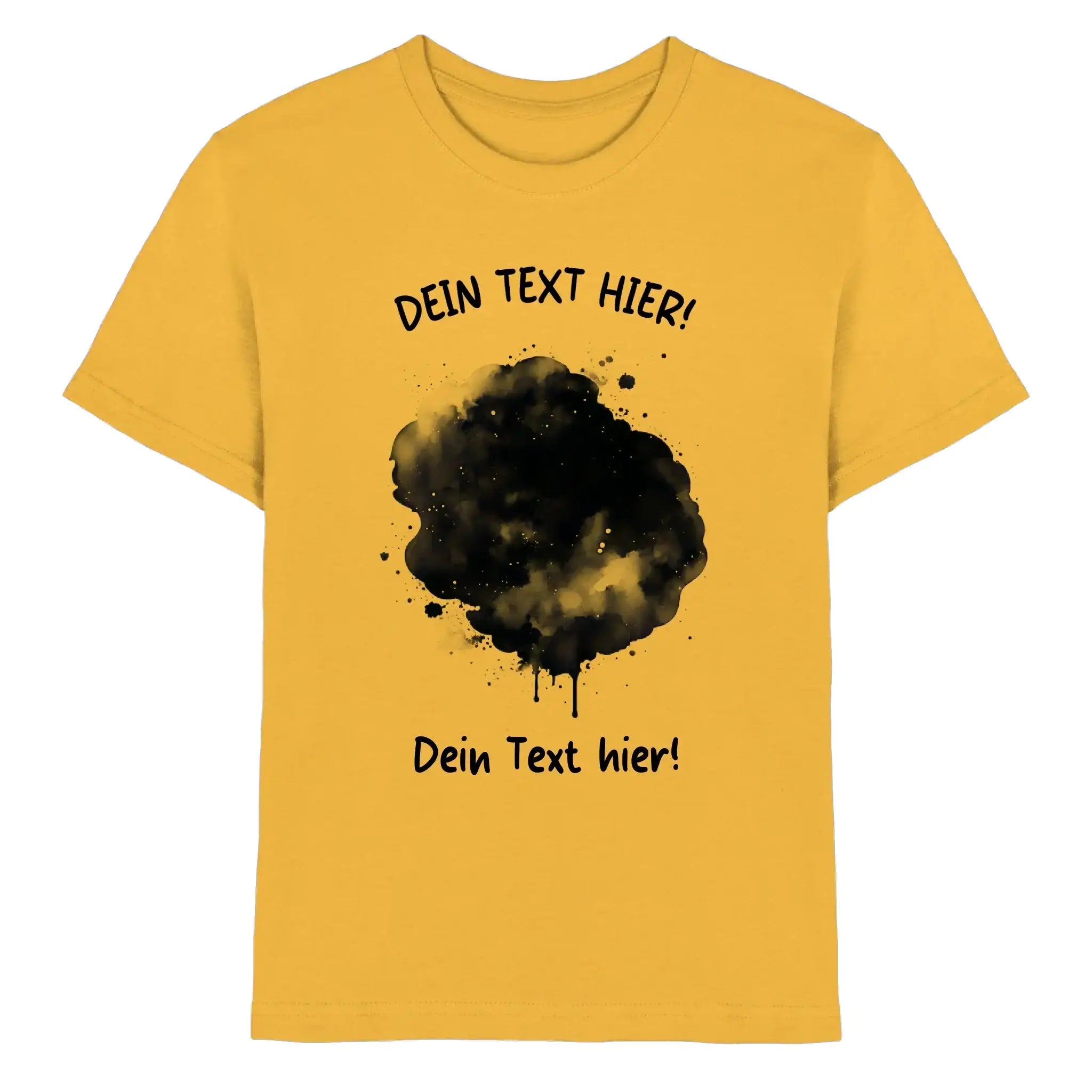 Farbklecks-Effekt • mehrere Artikel • ’Statement-Collection’ • Wunschtext • Mein Fotomotiv - Premium Kinder T-Shirt