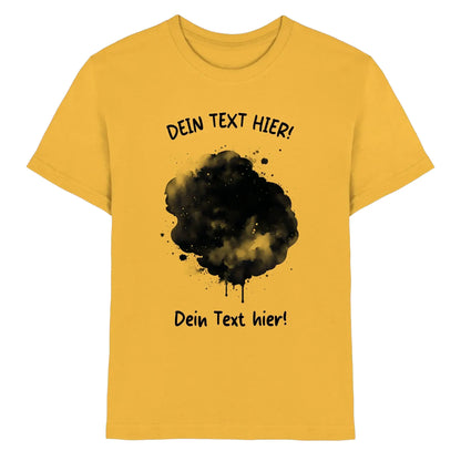 Farbklecks-Effekt • mehrere Artikel • ’Statement-Collection’ • Wunschtext • Mein Fotomotiv - Premium Kinder T-Shirt