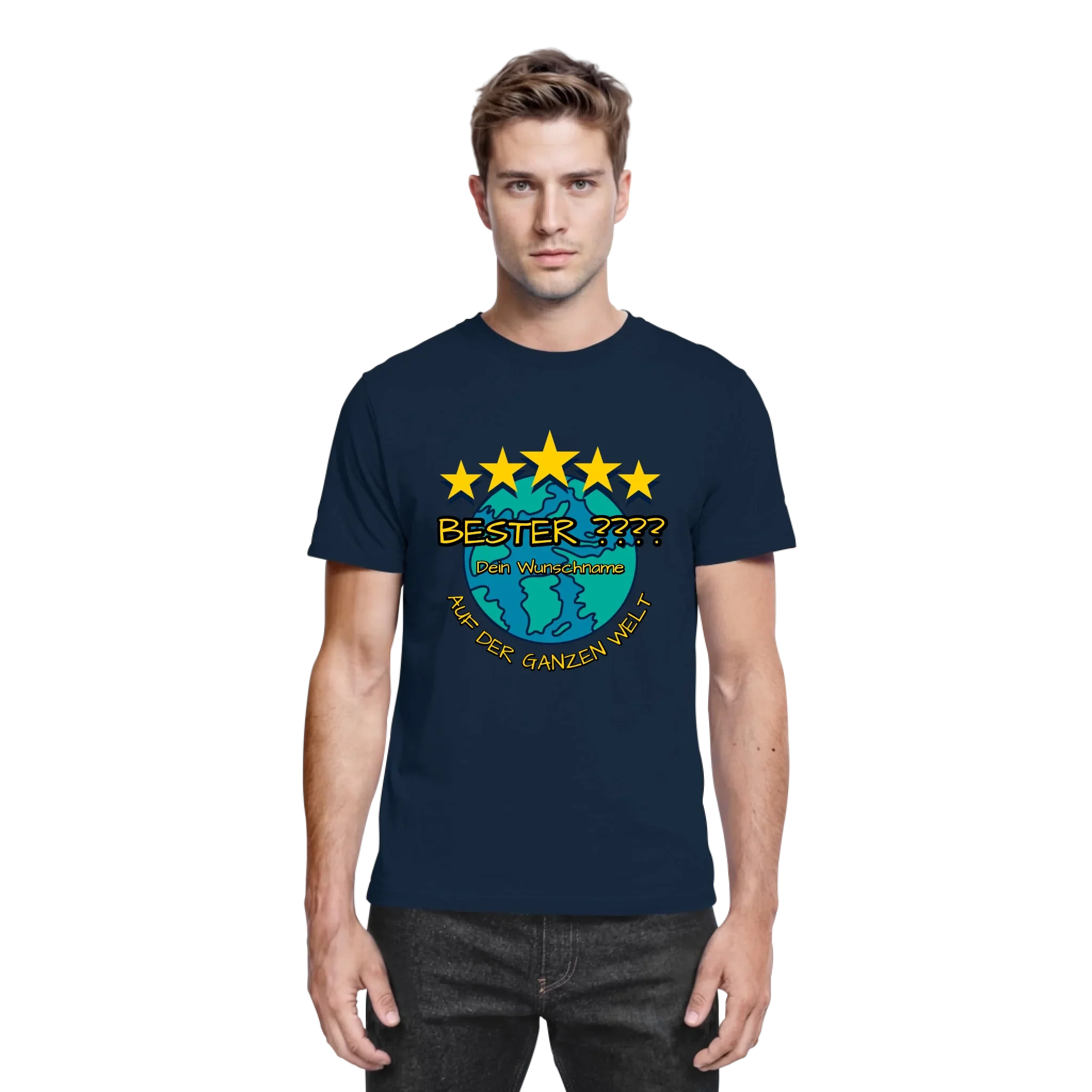 5 Sterne Motiv • mehrere Artikel • ’Statement-Collection’ • Wunschtext • Mein • Beste Mama • Bester Papa • Chef uvm.