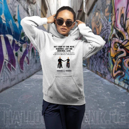 2in1: Paar Designer • Motorrad Couple • Unisex Premium Hoodie XS-5XL aus Bio-Baumwolle für Damen & Herren