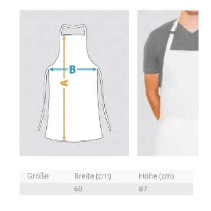 2in1: Paar Designer • Motorrad Couple • Schürze / Kochschürze / Grillschürze