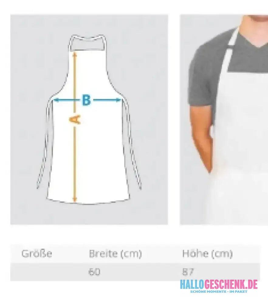 2in1: Paar Designer • Motorrad Couple • Schürze / Kochschürze / Grillschürze