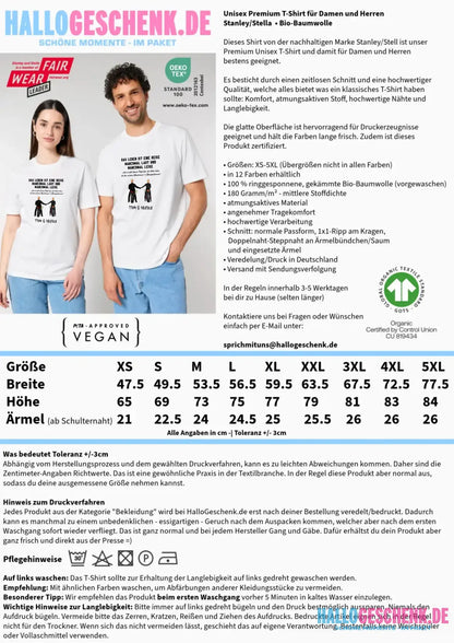 2in1: Paar Designer • Motorrad Couple • Unisex Premium T-Shirt XS-5XL aus Bio-Baumwolle für Damen & Herren