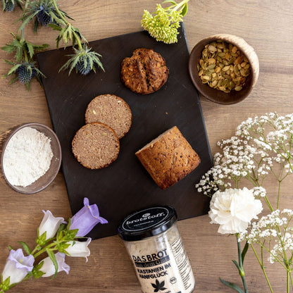 3 x Bio-Kastanien im Hanfglück - Das Brot aus dem Glas