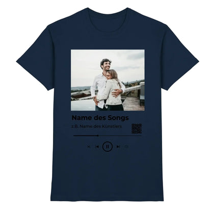 Spotify-Fotomotiv • mehrere Artikel • ’Statement-Collection’ • Wunschtext • Mein Fotomotiv - Premium Herren T-Shirt