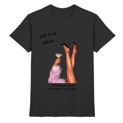 Ladies: Party-Beine • mehrere Artikel • ’Statement-Collection’ • Wunschtext • personalisierte Figuren - Premium Herren