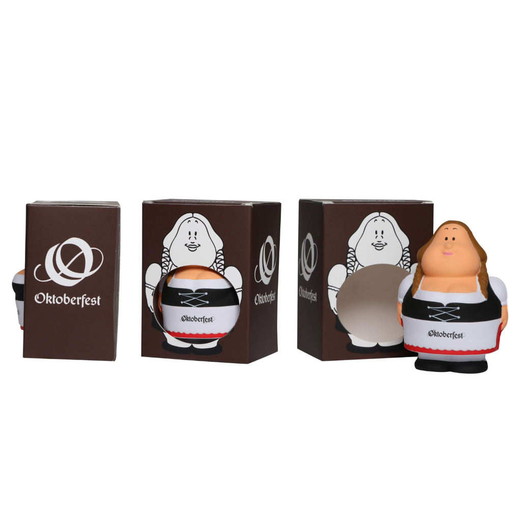 Geschenkset "Wiesn-Paar" • Oktoberfest Bert + Berta inklusive • Quetschfigur • Anti Stress Figur • Ein tolles Geschenkset von HalloGeschenk.de