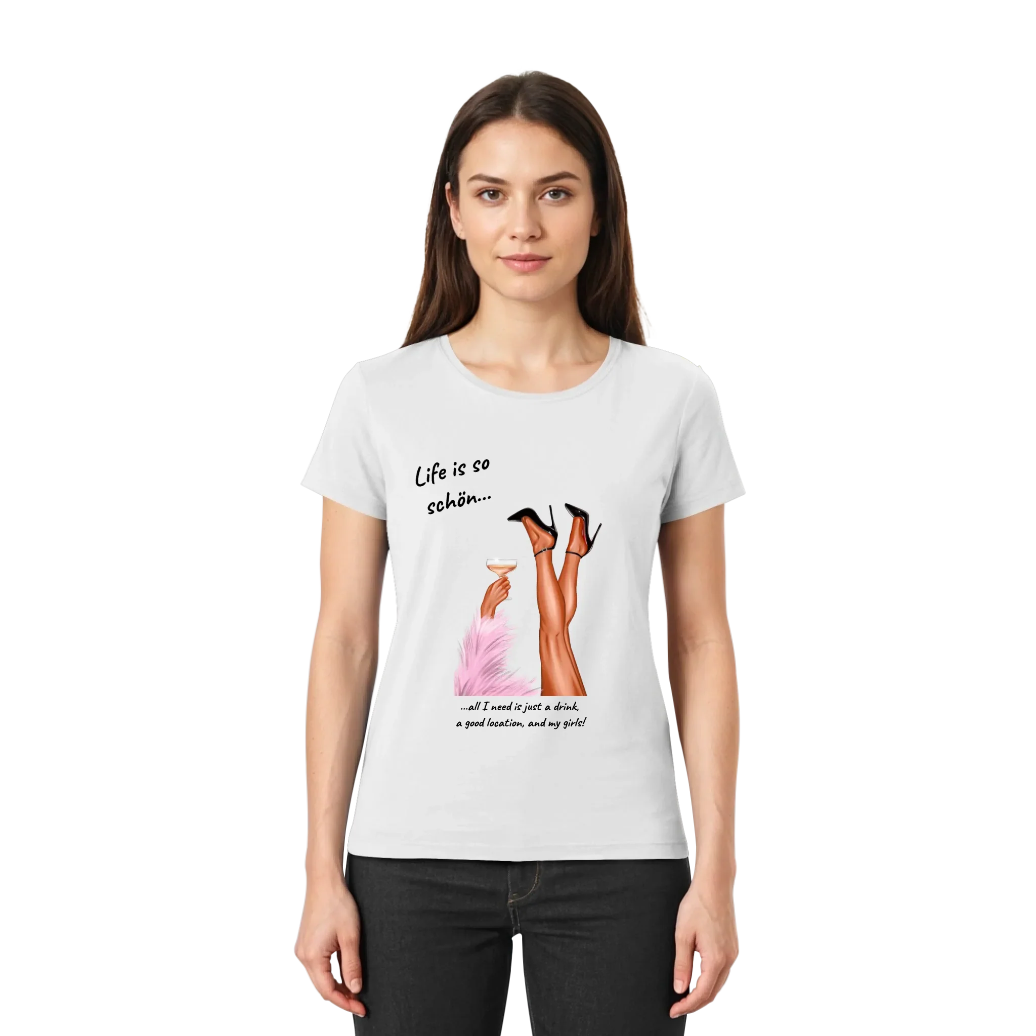 Ladies: Party-Beine • mehrere Artikel • ’Statement-Collection’ • Wunschtext • personalisierte Figuren