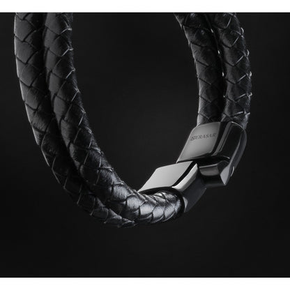 Lederarmband "Double"