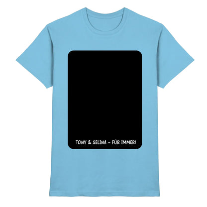 KI-Cartoon-Effekt (abgerundeter Rahmen) • mehrere Artikel • ’Statement-Collection’ • Wunschtext • Mein Fotomotiv