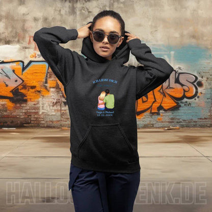 3in1: Paar Designer • Unisex Premium Hoodie XS-5XL aus Bio-Baumwolle für Damen & Herren • Exklusivdesign • personalisiert