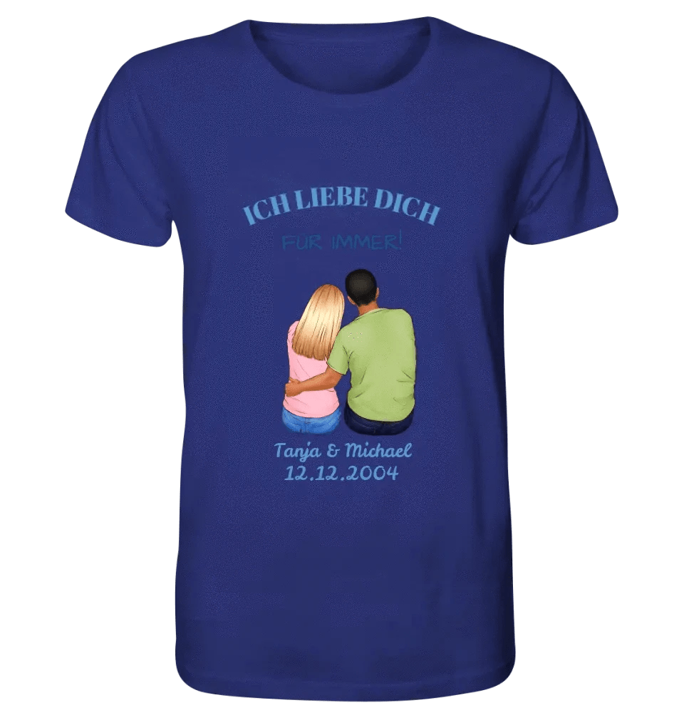 3in1: Paar Designer • Unisex Premium T-Shirt XS-5XL aus Bio-Baumwolle für Damen & Herren