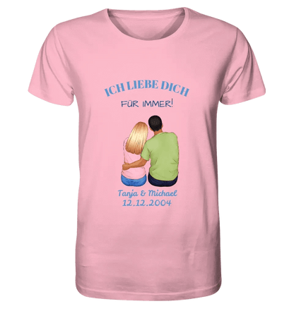 3in1: Paar Designer • Unisex Premium T-Shirt XS-5XL aus Bio-Baumwolle für Damen & Herren