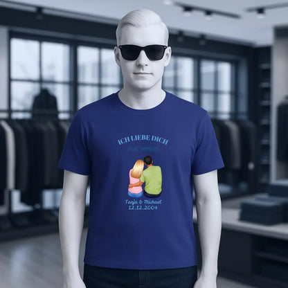 3in1: Paar Designer • Unisex Premium T-Shirt XS-5XL aus Bio-Baumwolle für Damen & Herren