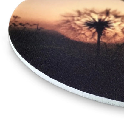 4 Untersetzer (rund) mit deinem Foto • Vinyl (personalisierbare Fotogeschenke) - R (Vinyl) / Standard / Rund