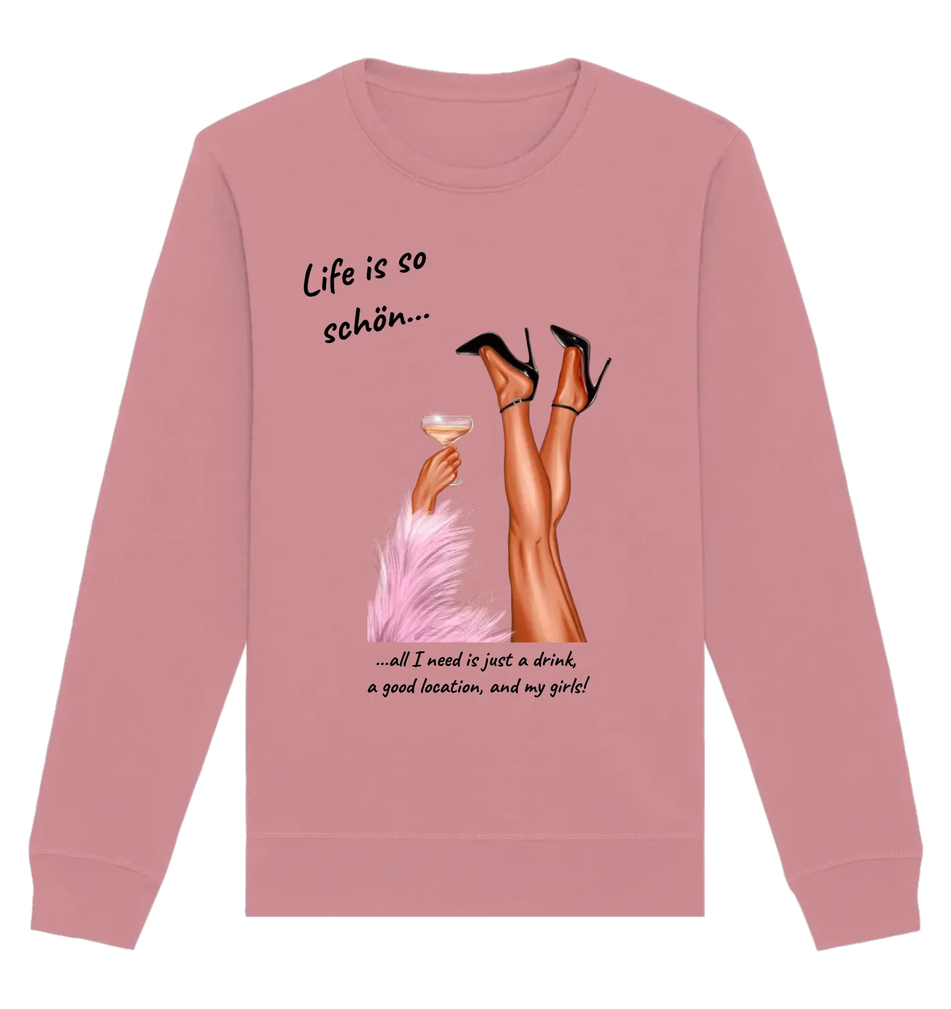 Ladies: Party-Beine • mehrere Artikel • ’Statement-Collection’ • Wunschtext • personalisierte Figuren - Unisex