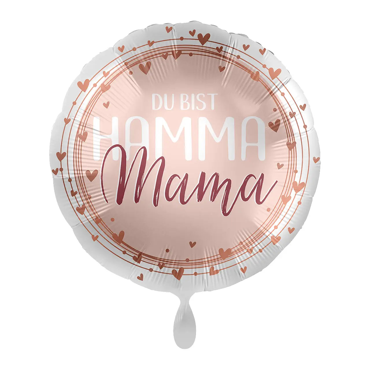 43cm Luftballon: Hamma Mama Luft/Helium