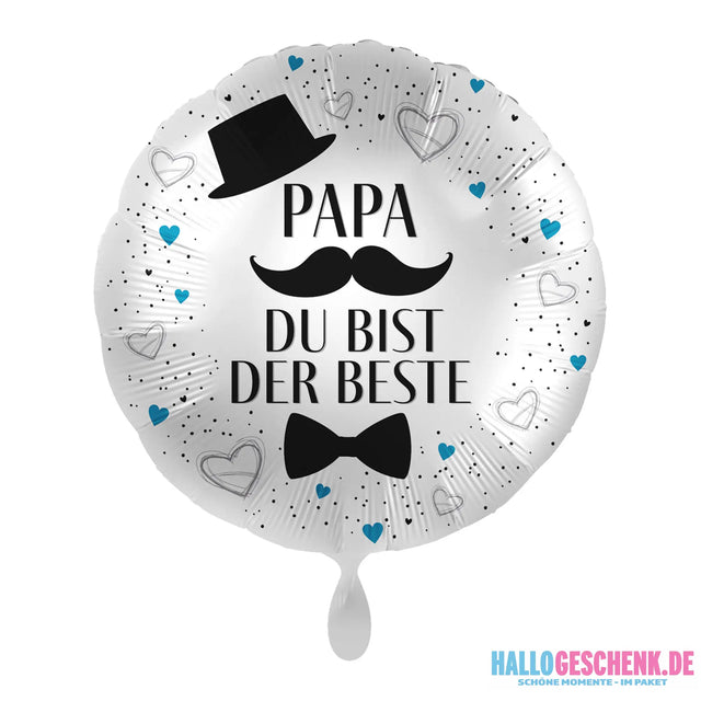 43cm Luftballon: Papa - Du bist der Beste Luft/Helium