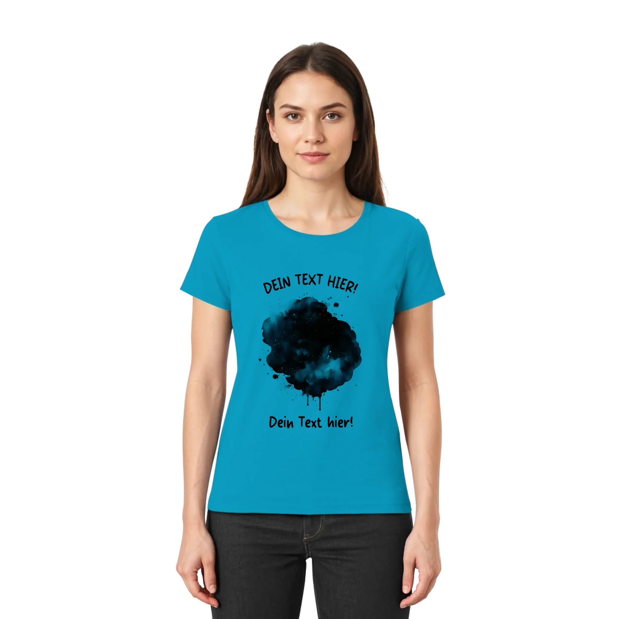 KI-Cartoon-Effekt Splash • mehrere Artikel • ’Statement-Collection’ • Wunschtext • Mein Fotomotiv - personalisierbare