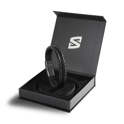 Lederarmband "Double"
