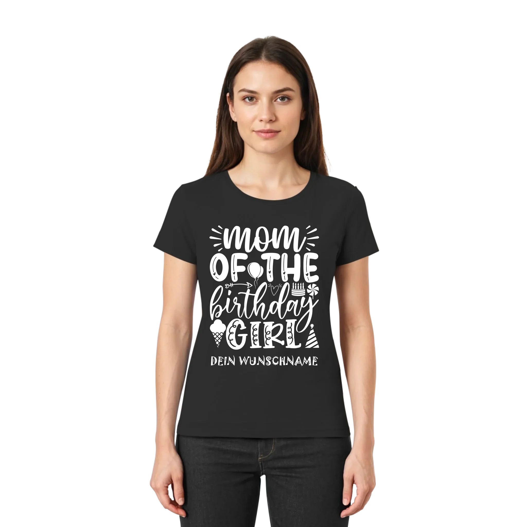 Geburtstag Motiv 5 ’Verwandte’-Girl • mehrere Artikel • ’Statement-Collection’ • Wunschtext • Mein - personalisierbare