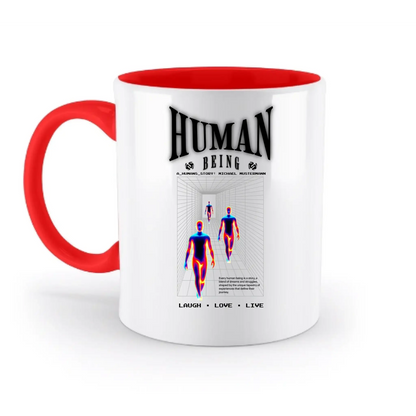 4in1-Kollektion: Human being• für Damen & Herren • Exklusivdesign • personalisiert oder ohne Personalisierung