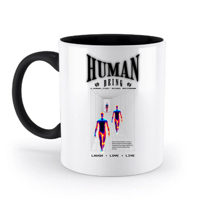 4in1-Kollektion: Human being• für Damen & Herren • Exklusivdesign • personalisiert oder ohne Personalisierung
