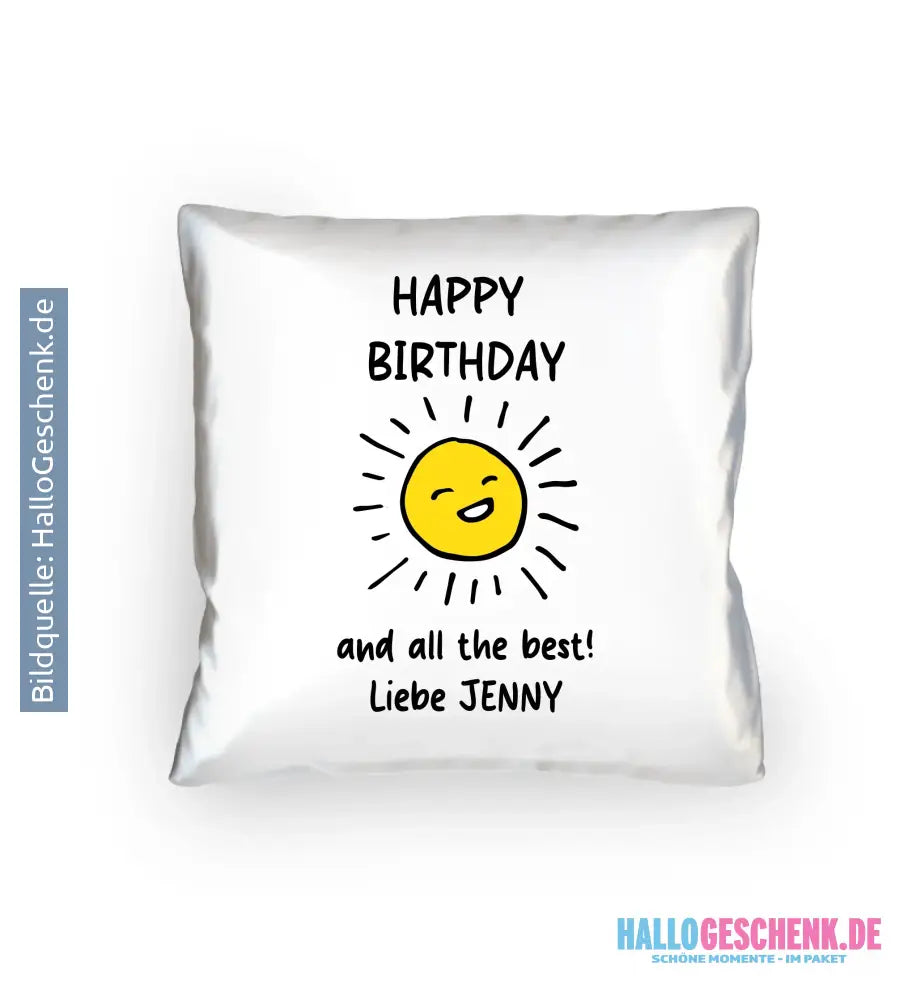 50+ personalisierbare Motive ’Allerlei’-Kollektion • Kissen 40x40 cm - Kissen 40x40 cm / White / 40cm-x-40cm