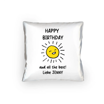 50 + personalisierbare Motive ’Allerlei’-Kollektion • Kissen 40x40 cm - Kissen 40x40 cm / White / 40cm-x-40cm