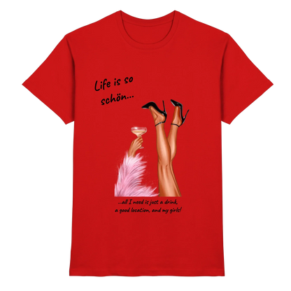 Ladies: Party-Beine • mehrere Artikel • ’Statement-Collection’ • Wunschtext • personalisierte Figuren - Premium Herren