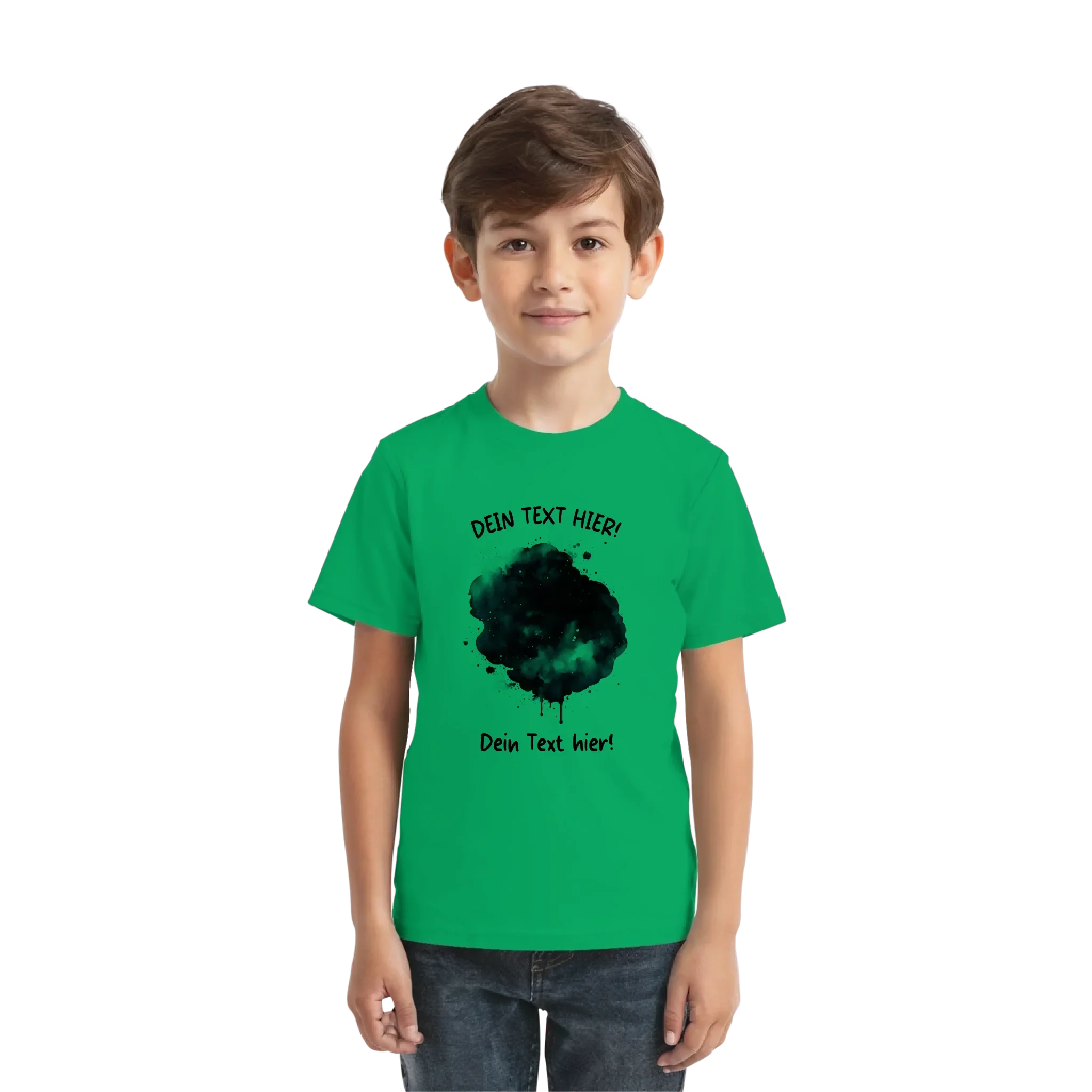 KI-Cartoon-Effekt Splash • mehrere Artikel • ’Statement-Collection’ • Wunschtext • Mein Fotomotiv - personalisierbare