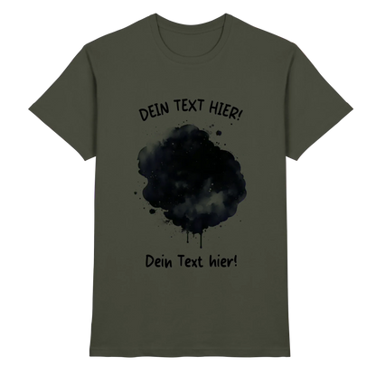 KI-Cartoon-Effekt Splash • mehrere Artikel • ’Statement-Collection’ • Wunschtext • Mein Fotomotiv - Premium Herren