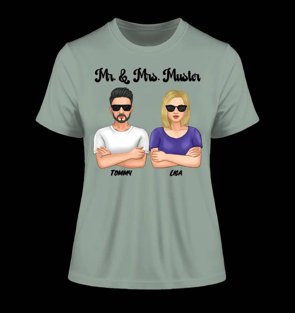 5in1: Cool Couple - Ladies Premium T-Shirt XS-2XL aus Bio-Baumwolle für Damen