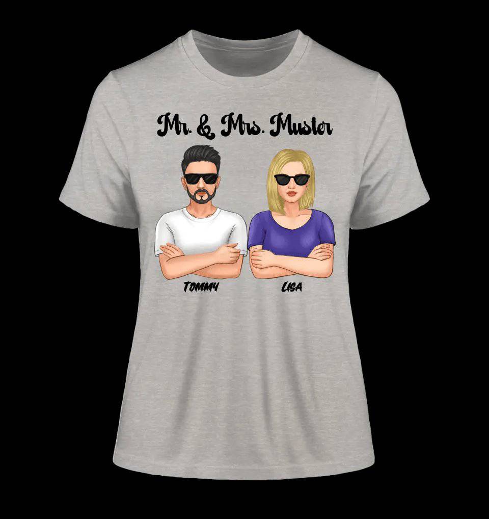 5in1: Cool Couple - Ladies Premium T-Shirt XS-2XL aus Bio-Baumwolle für Damen