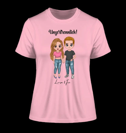 5in1: Cute People Design - Ladies Premium T-Shirt XS-2XL aus Bio-Baumwolle für Damen