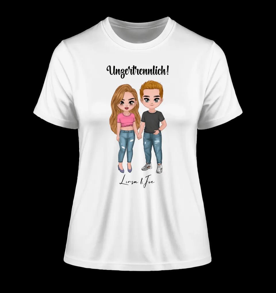 5in1: Cute People Design - Ladies Premium T-Shirt XS-2XL aus Bio-Baumwolle für Damen