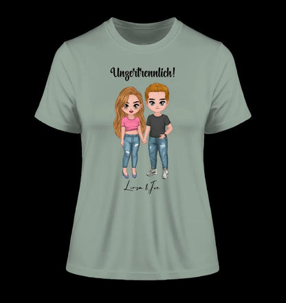 5in1: Cute People Design - Ladies Premium T-Shirt XS-2XL aus Bio-Baumwolle für Damen