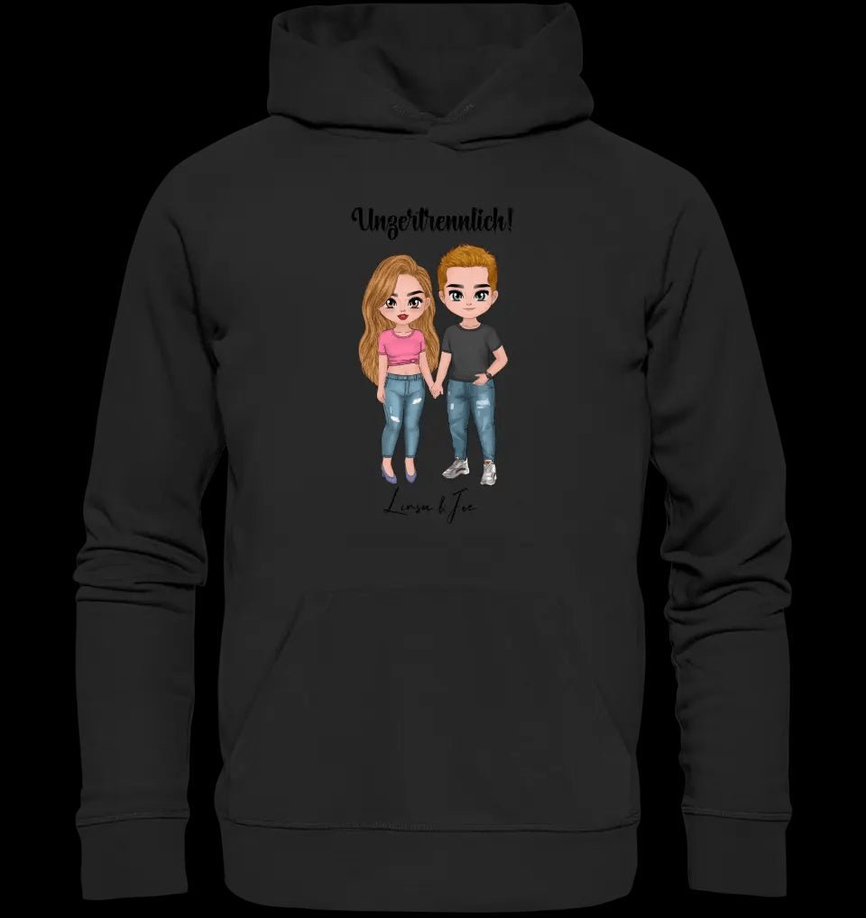 5in1: Cute People Design - Unisex Premium Hoodie XS-5XL aus Bio-Baumwolle für Damen & Herren