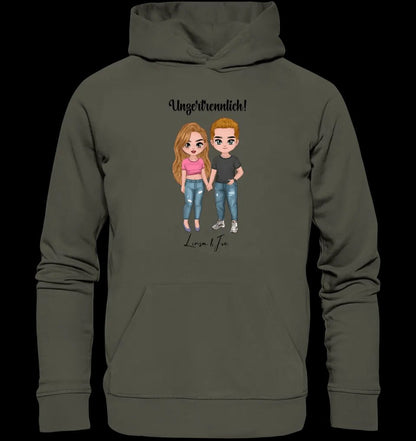 5in1: Cute People Design - Unisex Premium Hoodie XS-5XL aus Bio-Baumwolle für Damen & Herren