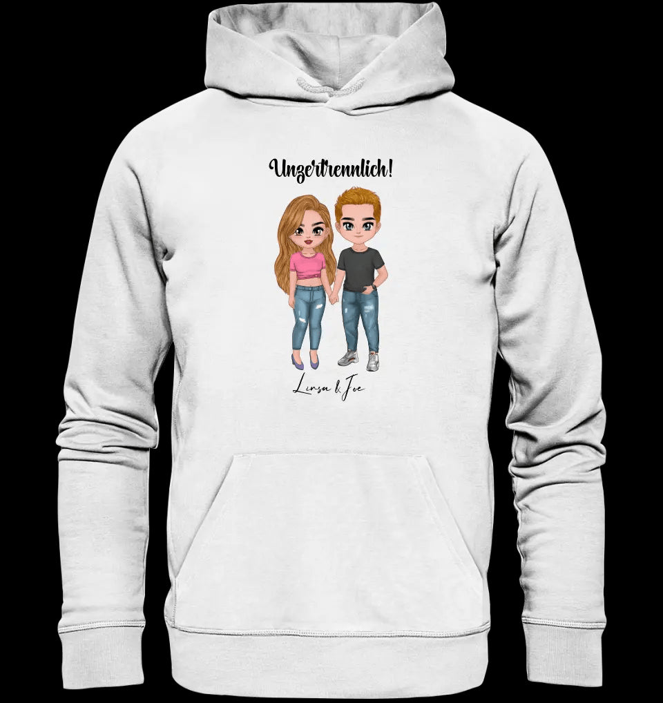 5in1: Cute People Design - Unisex Premium Hoodie XS-5XL aus Bio-Baumwolle für Damen & Herren