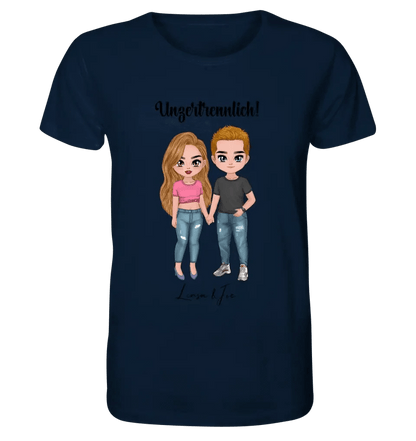 5in1: Cute People Design - Unisex Premium T-Shirt XS-5XL aus Bio-Baumwolle für Damen & Herren