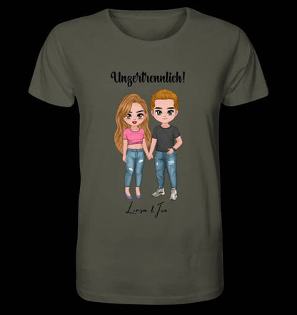 5in1: Cute People Design - Unisex Premium T-Shirt XS-5XL aus Bio-Baumwolle für Damen & Herren