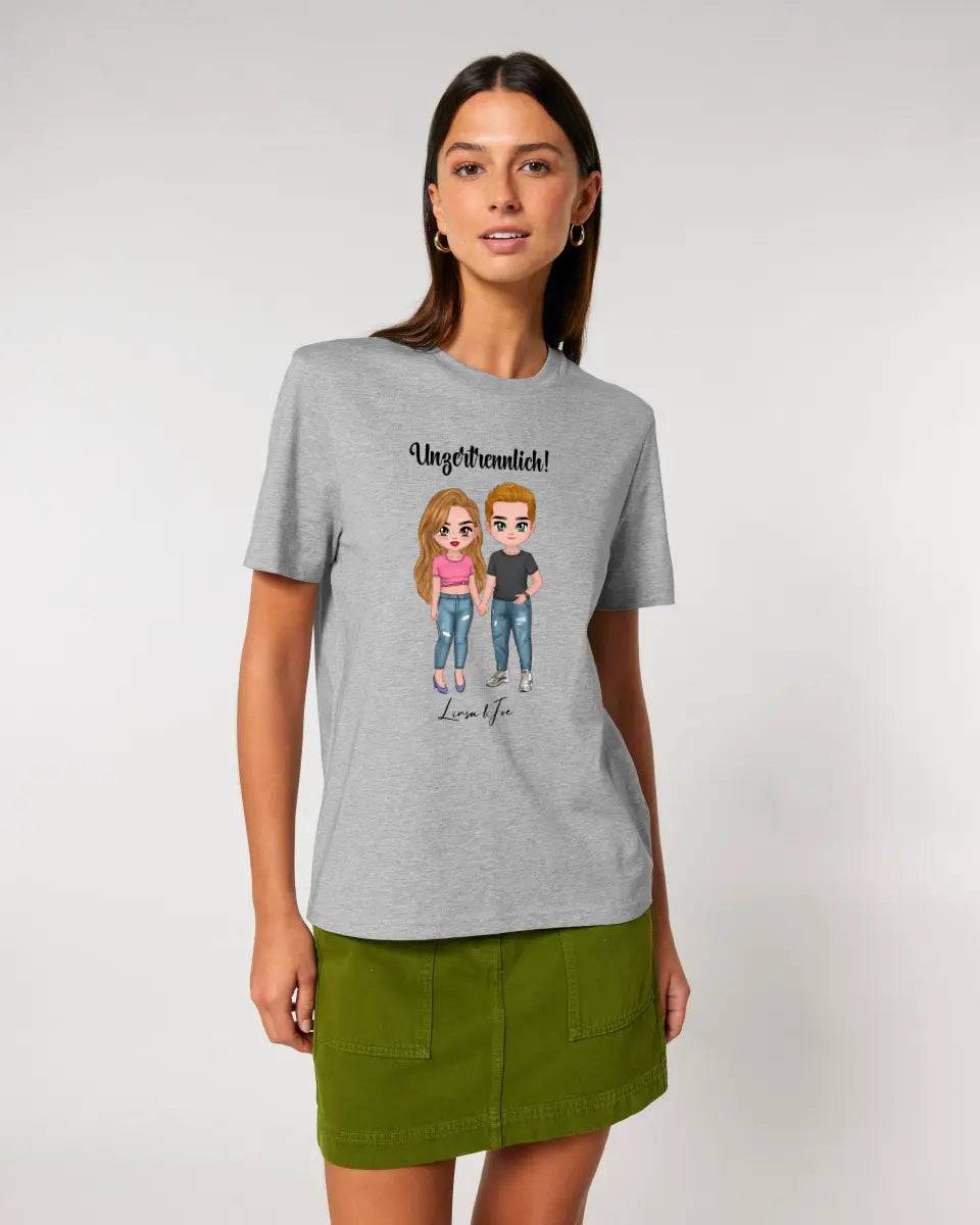 5in1: Cute People Design - Unisex Premium T-Shirt XS-5XL aus Bio-Baumwolle für Damen & Herren