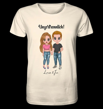 5in1: Cute People Design - Unisex Premium T-Shirt XS-5XL aus Bio-Baumwolle für Damen & Herren