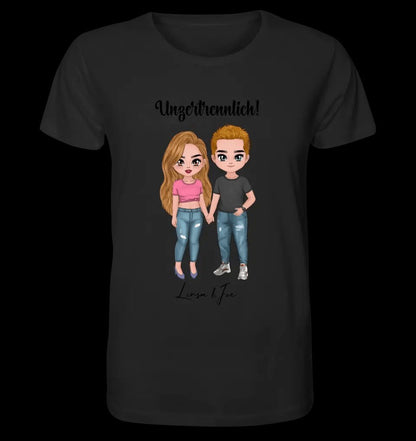 5in1: Cute People Design - Unisex Premium T-Shirt XS-5XL aus Bio-Baumwolle für Damen & Herren