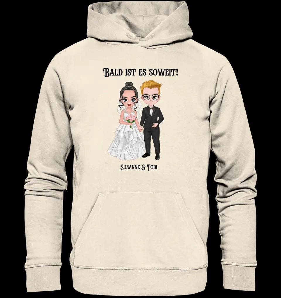 5in1: Hochzeitspaar - Unisex Premium Hoodie XS-5XL aus Bio-Baumwolle für Damen & Herren