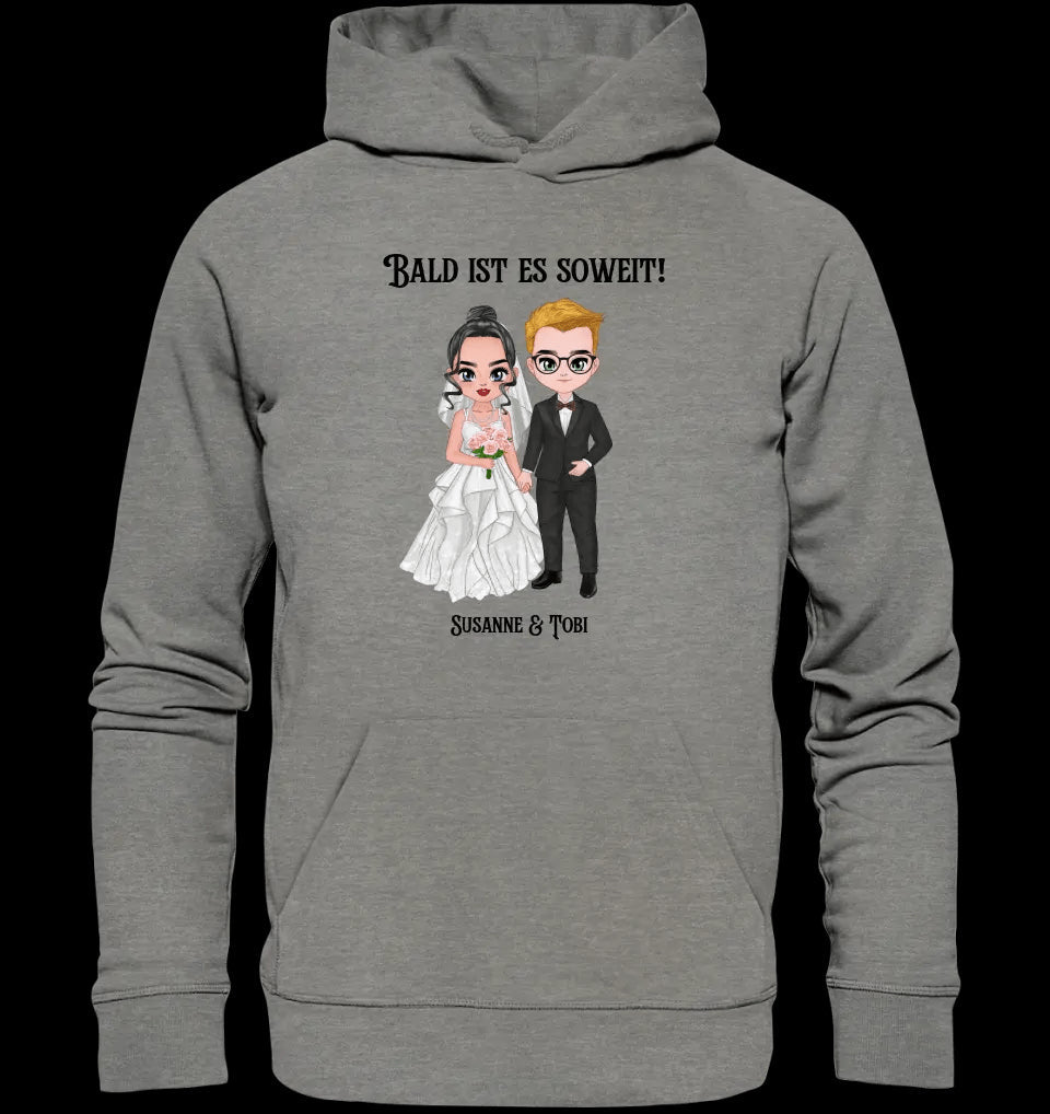 5in1: Hochzeitspaar - Unisex Premium Hoodie XS-5XL aus Bio-Baumwolle für Damen & Herren