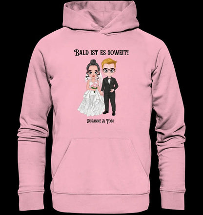 5in1: Hochzeitspaar - Unisex Premium Hoodie XS-5XL aus Bio-Baumwolle für Damen & Herren