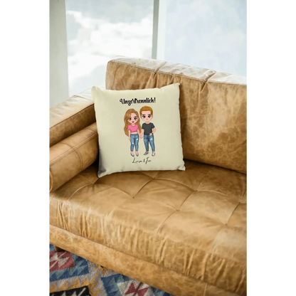 5in1: Cute People Design - Kissen 40x40 cm
